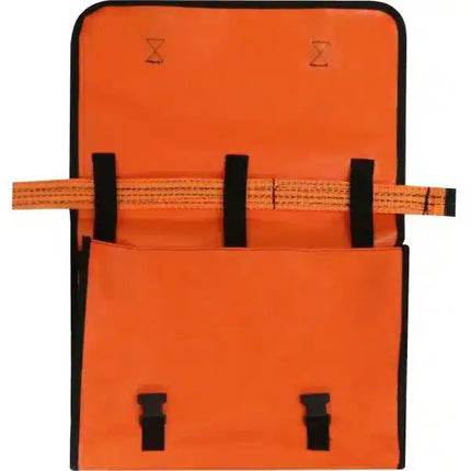 Norm DIN EN 795 Klasse B Horizontales-Set, drehbare Endverbinder - für einfaches Abwickeln, kann für max. 2 Personen genutzt werden, inkl. Tasche für saubere Lagerung und Transport.