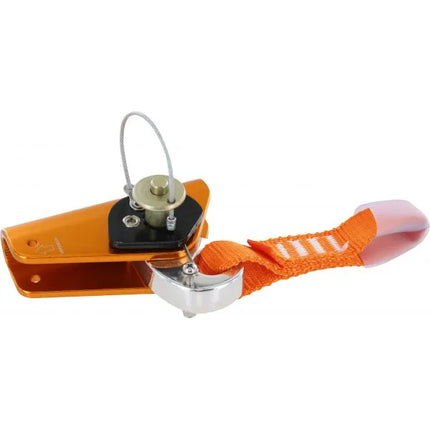 DIN EN 353-2, mitlaufende Sturzhemmvorrichtung, mit einem automatischen Schieber, geeignet für 11 mm Seile, kann an jeder beliebigen Stelle des Seils angebracht werden