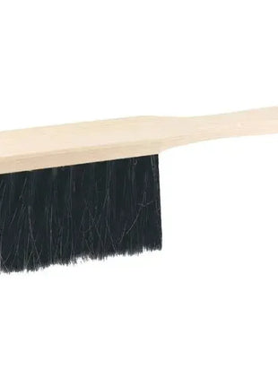 Handfeger mit Holzgriff und schwarzen Borsten, Reinigungsbürste für Hygiene