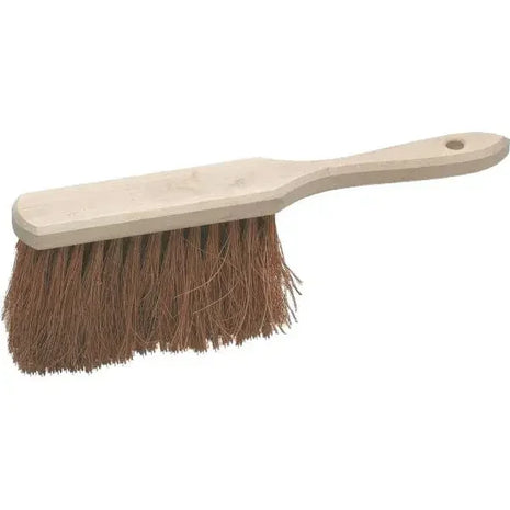 Handfeger mit Holzgriff und Naturborsten für hygienische Reinigung in Profi-Qualität