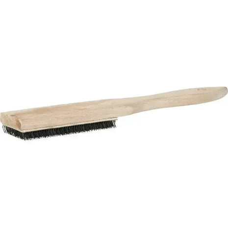 Drahtbürste mit Holzgriff für professionelle Reinigung und präzise Oberflächenbehandlung