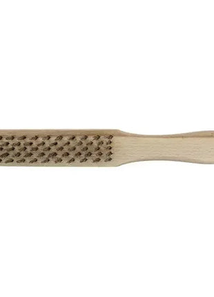 Holzbürste mit Borsten und ergonomischem Griff, Reinigungsbürste Hygiene Zubehör