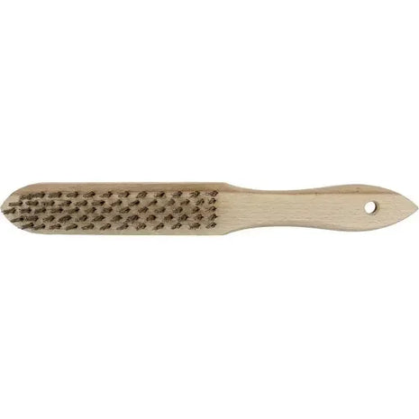 Holzbürste mit Borsten, Reinigungsbürste für Hygiene und Oberflächenreinigung