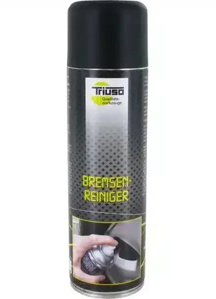 Triuso Bremsenreiniger Spraydose, silber-schwarz, für effektive Bremsenreinigung
