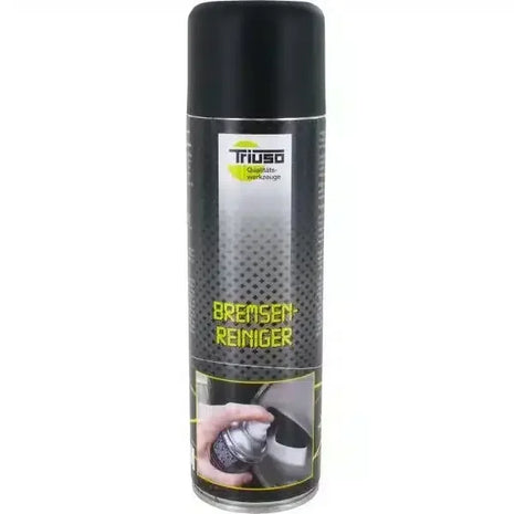 Triuso Bremsenreiniger Spraydose, silber-schwarz, für effektive Bremsenreinigung
