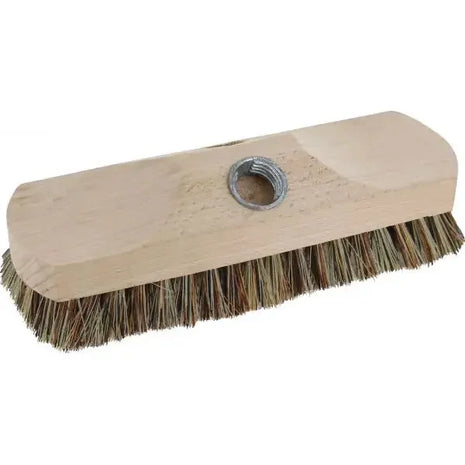 Holz Schrubber mit Naturborsten, Reinigungsbürste für professionelle Hygieneanwendungen