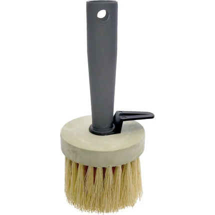 rund, 80 mm, Kunststoffgriff, Borsten: Naturfibre, Farbe: natur