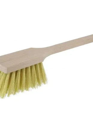 Triuso Premium-Line, 5-reihig, langer Stiel, Klebebürste, hitzebeständig, Borsten: Kunstfibre, Farbe: natur