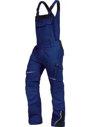 Blaue Arbeitshose Latzhose mit Taschen, robuste Berufsbekleidung für Handwerk und Industrie