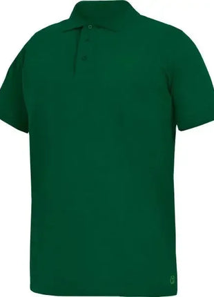 Grünes Herren-Poloshirt, kurzarm, klassischer Schnitt, Berufsbekleidung, Medizin