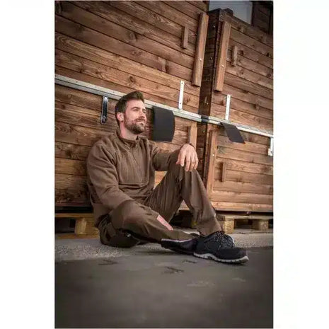 leibwaechter-zip-sweater-paul-haselnuss-braun-guenstig-kaufen-