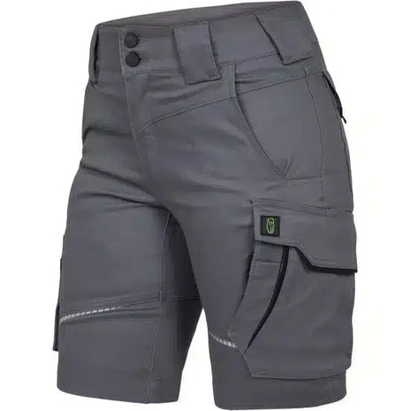 leibwaechter-damen-shorts-grau-schwarz