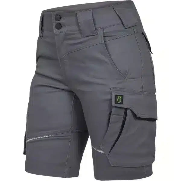 leibwaechter-damen-shorts-grau-schwarz
