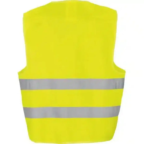 Gelbe Warnschutzweste