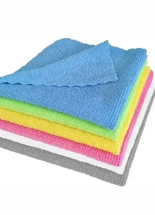 Mikrofasertücher in verschiedenen Farben für professionelle Reinigung und Hygiene