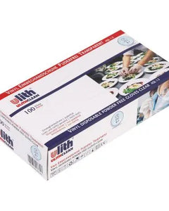 Ulith®-Clean Pure-Softer, Einweghandschuhe aus Vinyl / 50, transparent