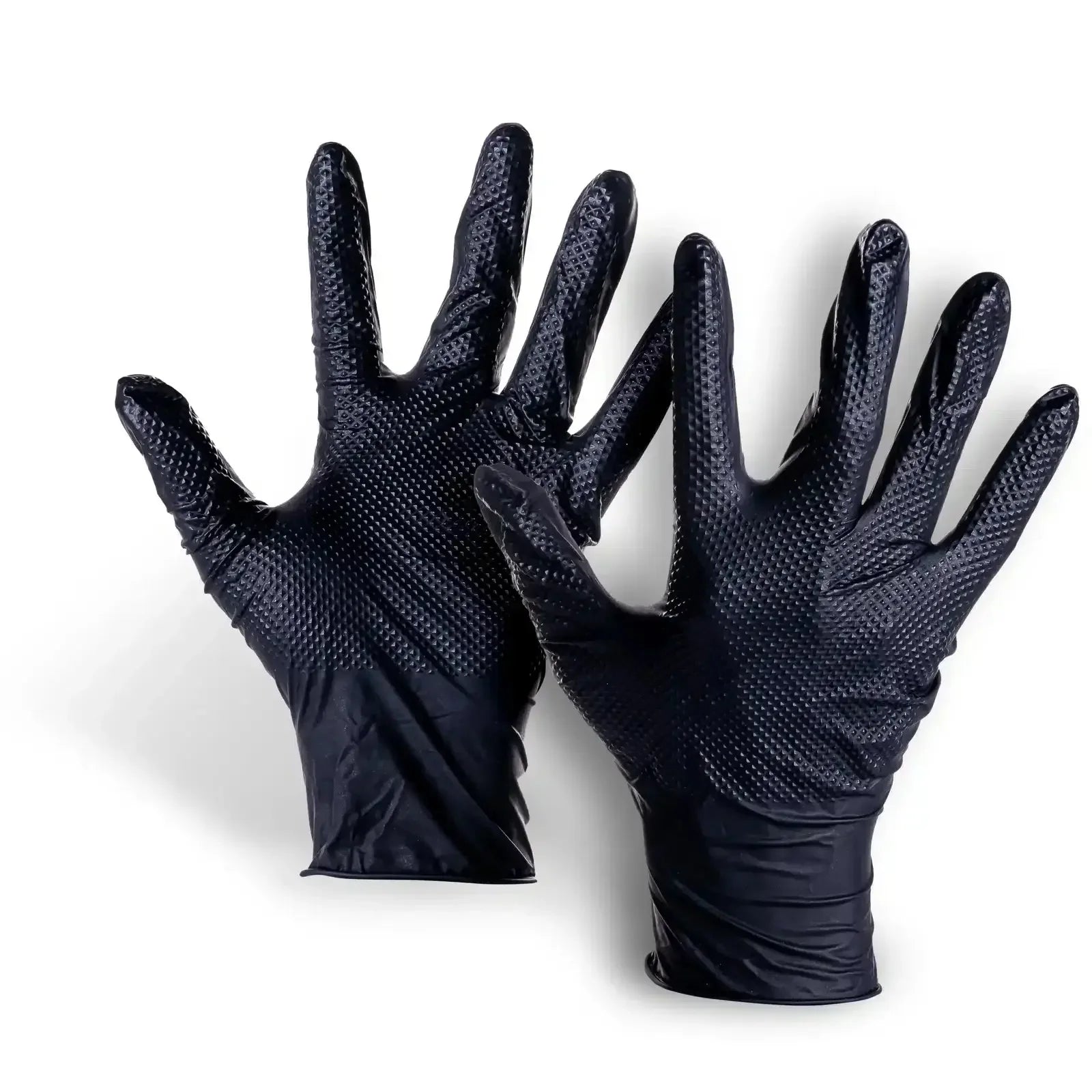 ulith nitril handschuhe Ulith Profi Edge Grip Schwarz | Nitrilhandschuhe mit Diamanttextur