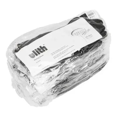 Ulith schwarze Einmalhandschuhe im Großpack, hygienisch verpackt, für Medizin und Schutz