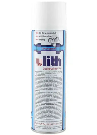 Ulith Lecksuchspray Spraydose, DVGW geprüft, mit Korrosionsschutz, für Gas- und Druckleitungen