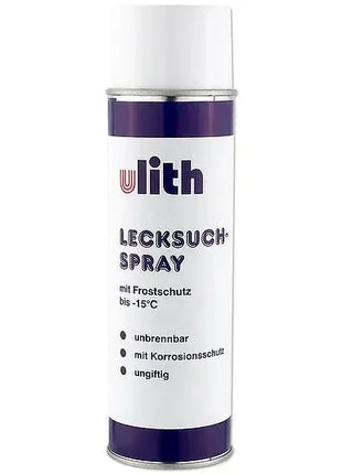 Ulith Lecksuchspray Dose, Lecksuchmittel mit Frostschutz bis -15°C, unbrennbar, korrosionsgeschützt, ungiftig