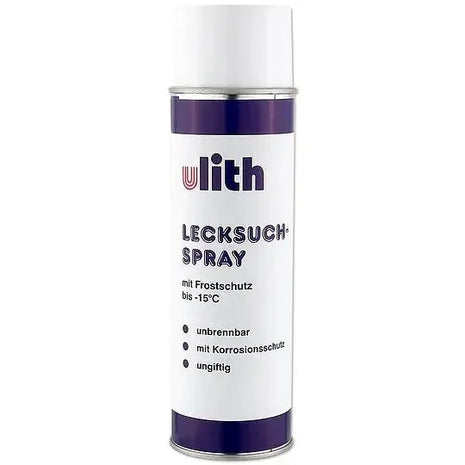 Ulith Lecksuchspray Dose, Lecksuchmittel mit Frostschutz bis -15°C, unbrennbar, korrosionsgeschützt, ungiftig