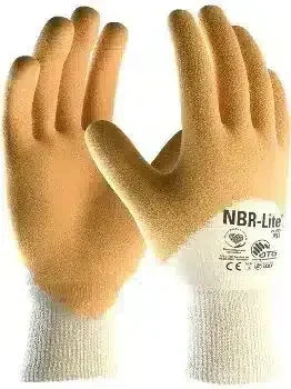 Nitril Arbeitshandschuhe NBR-Lite, gelb, für Hand- und Hygieneschutz, medizinisches Zubehör
