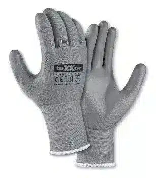 teXXor® Schnittschutz-Strickhandschuhe PU-BESCHICHTUNG