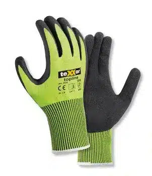 teXXor® topline Schnittschutz-Strickhandschuhe BESANDETE NITRILBESCHICHTUNG