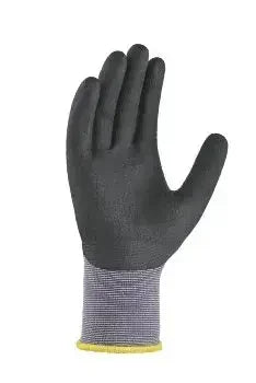 Schutzhandschuh aus schwarzem Nitril für Hygiene-, Medizin- und Pflegebereiche