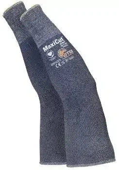 Schnittschutzhülle MaxiCut aus grauem Stoff mit CE-Zertifizierung, Arbeitsschutz, Hygiene