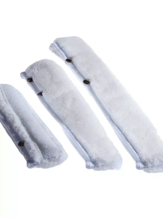 Fenster-Scheuer-Bezug Microfaser, weiß 45 cm