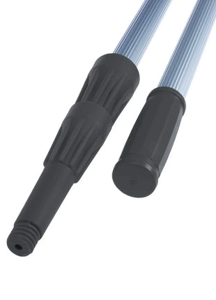 Teleskopstiel aus Aluminium mit schwarzem Griff, Reinigungszubehör für professionelle Hygiene