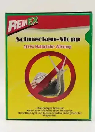 Reinex Schnecken-Stopp Packung, Schneckenabwehr Granulat, natürlicher Pflanzenschutz