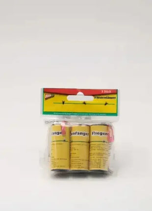 Fliegenfänger Klebefallen im 3er-Pack, Hygieneprodukt zur Fliegenbekämpfung