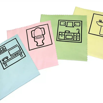 Microfaser-Hochglanztuch SUPERSONIC / Piktogramm