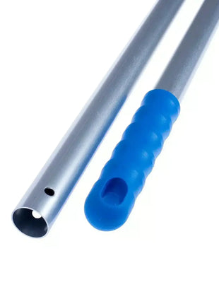 Aluminium Stiel mit blauem Griff, geeignet für Reinigungszubehör, Hygieneprodukt