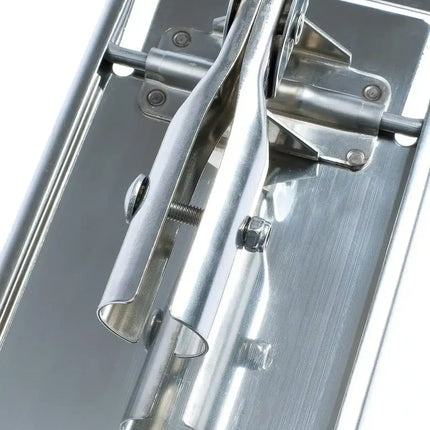 Edelstahlhalter 40 cm für Flachpresse