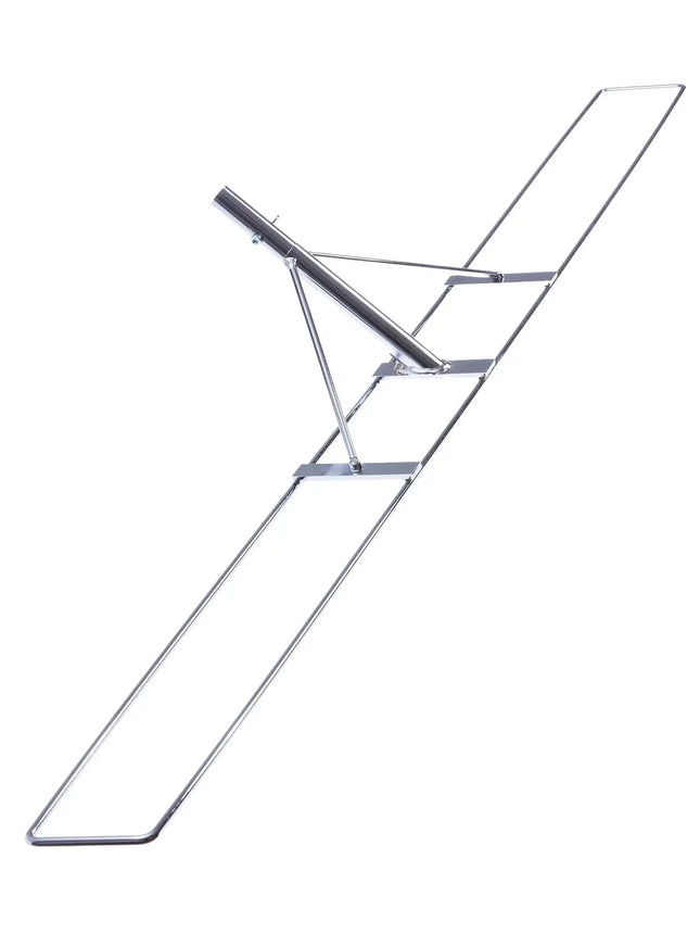 Halter für Feuchtwischmopps 110 cm, starr / Chrom
