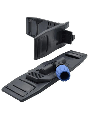 Schwarzer Klapphalter für Wischmopp, professionelle Reinigungszubehör, Hygieneprodukt