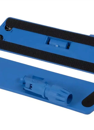 Blauer Kunststoff Wischmopp-Halter mit Klett, Reinigungszubehör, professionelle Hygiene