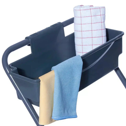 Doppelfahrwagen 17 l mit Deichsel, Wanne BASIC