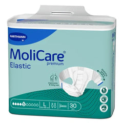 MoliCare Elastic Premium Inkontinenzwindeln Größe L, 30 Stück – für professionelle Pflege und Homecare