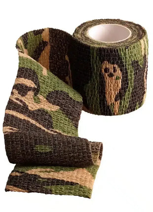 Selbsthaftende elastische Fixierbinde mit Camouflage-Muster, medizinisches Verbandmaterial
