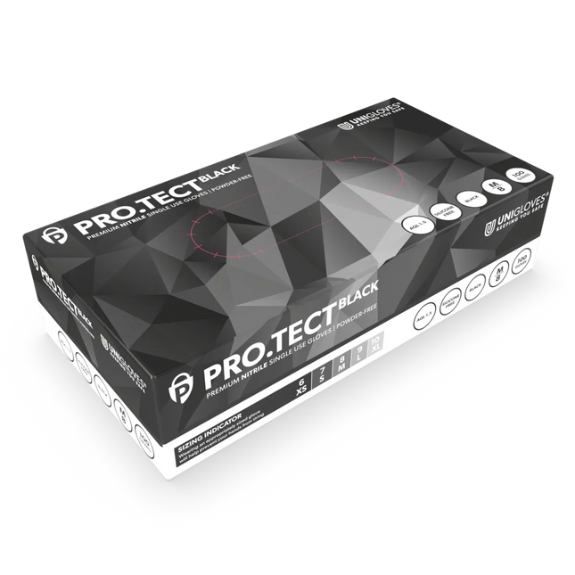 PRO.TECT BLACK PRO.TECT Black Schwarze Nitrilhandschuhe