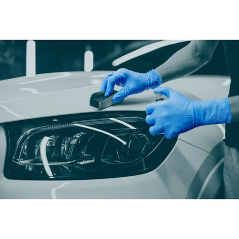 PRO.TECT Blue XHD+ Robuste Nitrilhandschuhe, extra lang– Blau