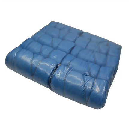 NITRAS CPE-Matratzenschoner, Chloriertes Polyethylen, blau, mit Gummizug, Stärke ca. 30 μ, Größe ca. 210 x 90 x 20 cm, Beutel à 10 Stück