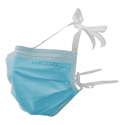 Mundschutz 3-lagig | 50 Masken | UNIGLOVES BASIC