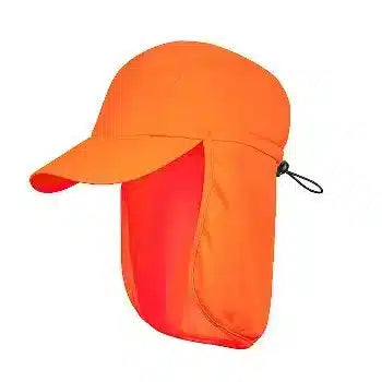 4PROTECT® Warnschutz UV-Schutz-Cap orange