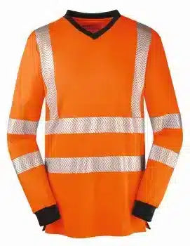 4PROTECT® Warnschutz-UV-Langarm-Shirt JACKSONVILLE