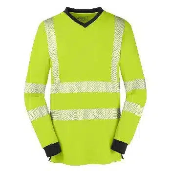 4PROTECT® Warnschutz-UV-Langarm-Shirt JACKSONVILLE